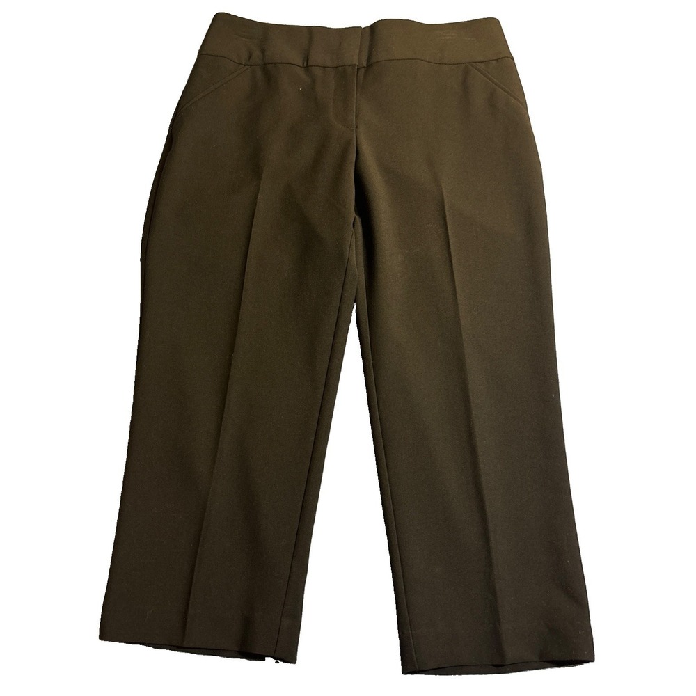 Nicole Miller Women's Black Capri Pants Size 6